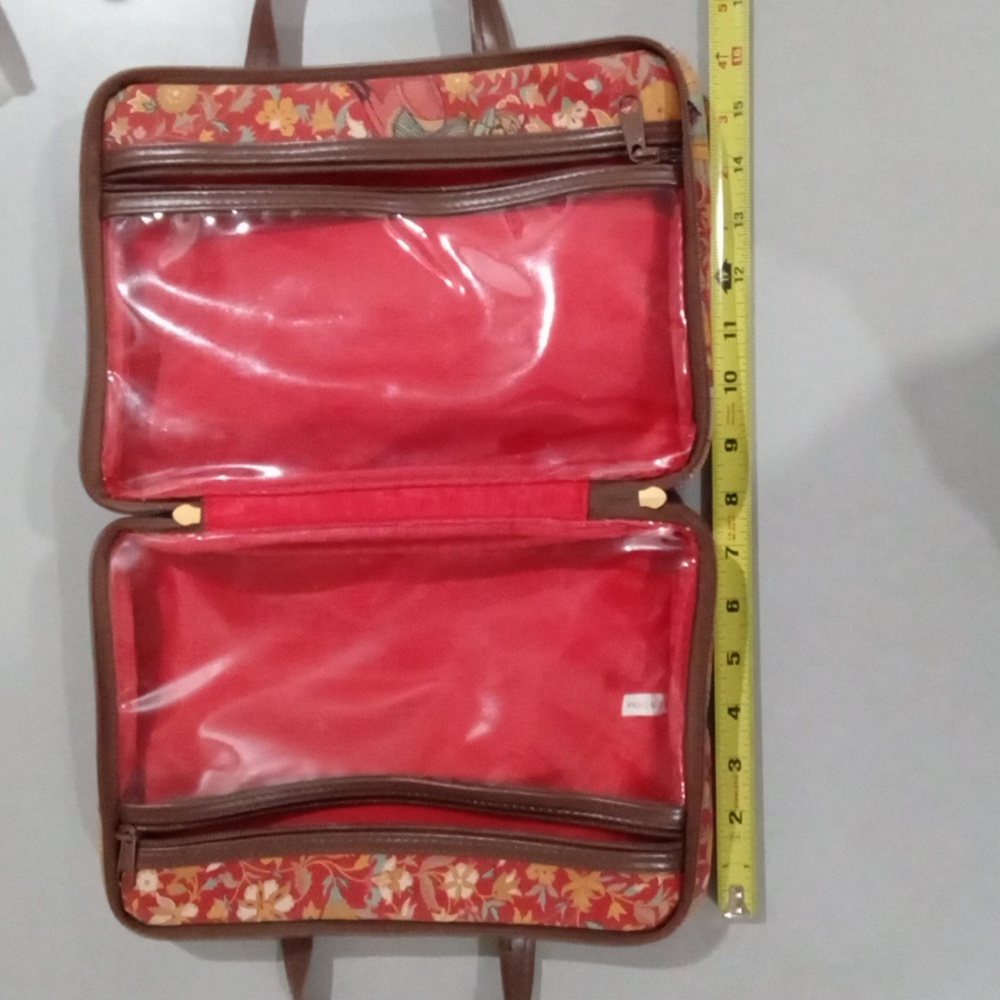 Celebrity red beaded bag set 5pc - Picture 16 of 16